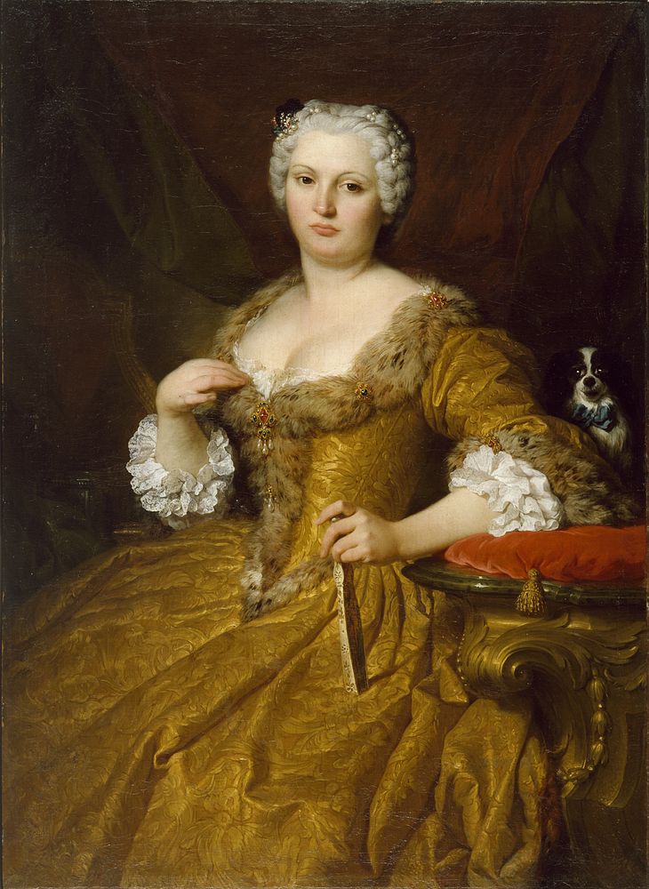 Portrait of Giovanna Bagnara (?) (ca. 1739) by Pierre Subleyras