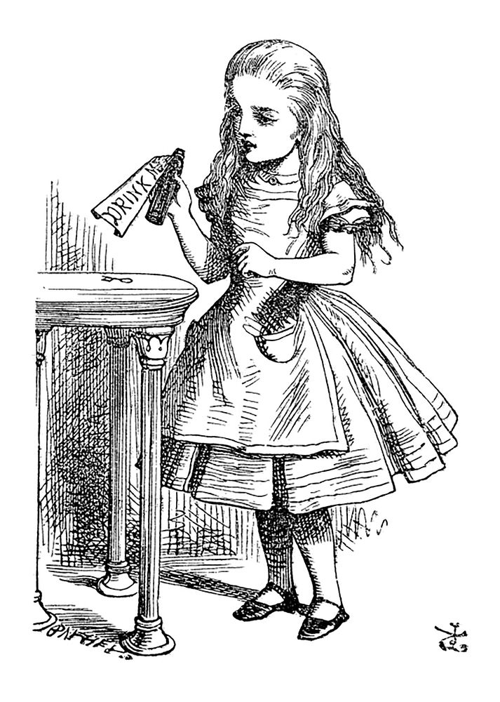 Alice's Adventures in Wonderland (1865) by John Tenniel