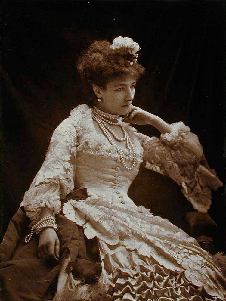 Sarah Bernhardt by Tourtin