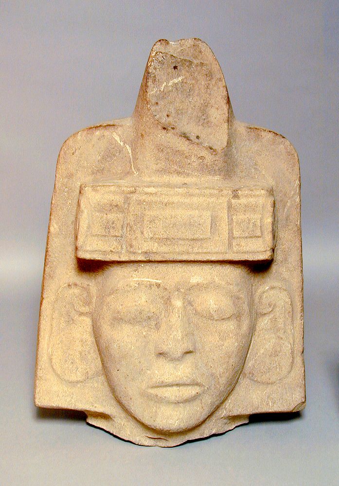 Human Head with Ceremonial Regalia