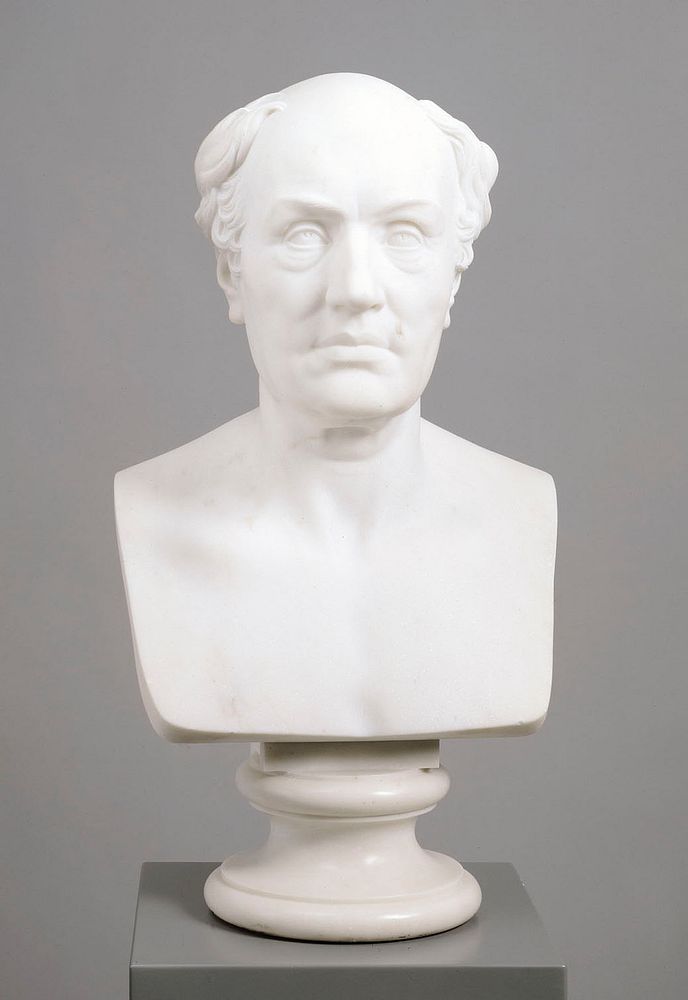 Bust of j. l. runeberg, 1861