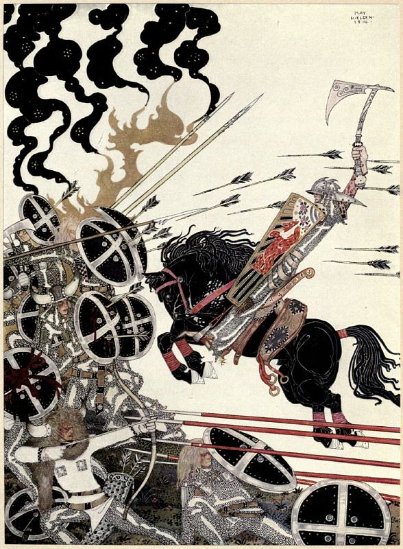 Illustration by Kay Nielsen from East of the Sun and West of the Moon (1914)
