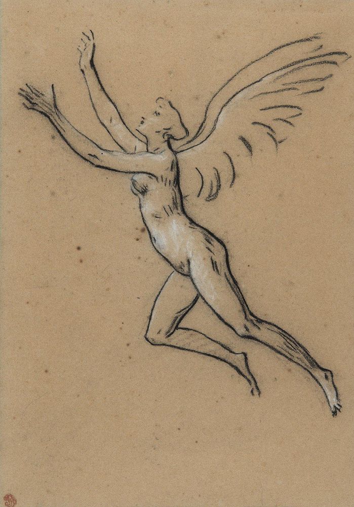 Pierre paul prud hon-l ame brisant les liens qui l attache a la terre