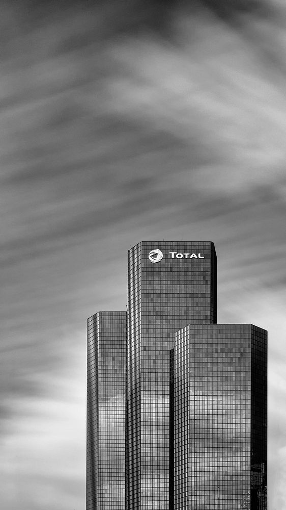 The Total Tower, La D&eacute;fense, Paris, France, 6th January 2013.