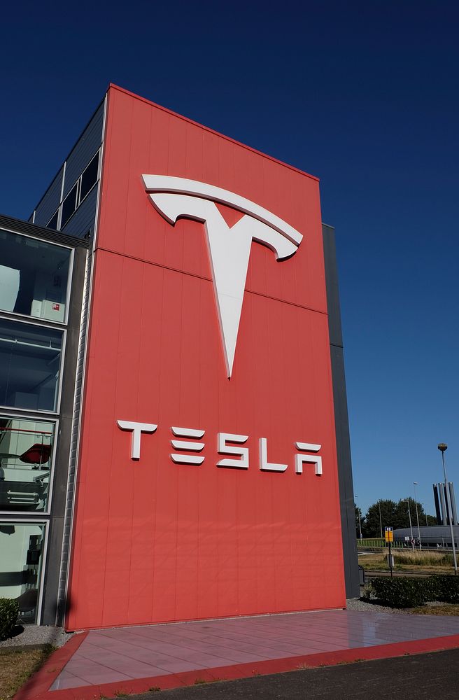 Tesla's facility in Amsterdam, Netherlands, July 1, 2018.