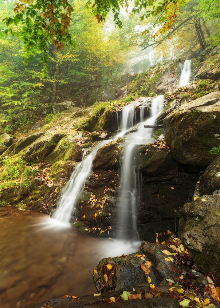 Dark Hollow Falls, Virginia, USA. Free public domain CC0 photo.