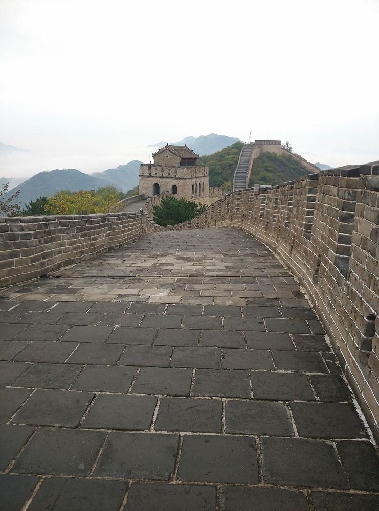 Great Wall of China in Beijing. Free public domain CC0 photo.