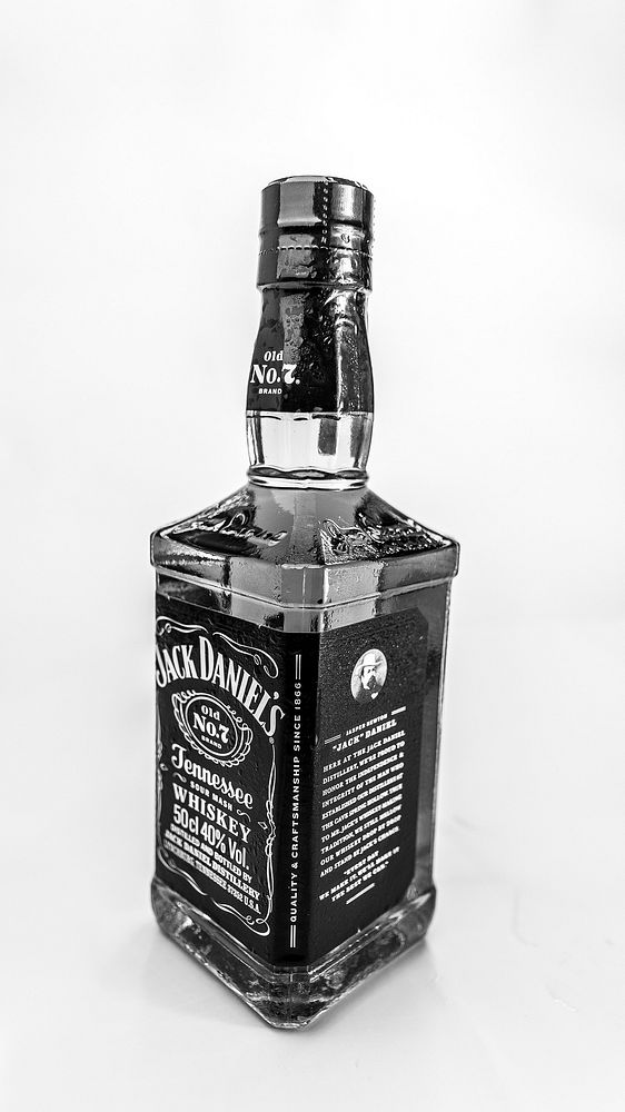 Jack Daniel's bottle, Uncle Jack whiskey, location unknown, date unknown