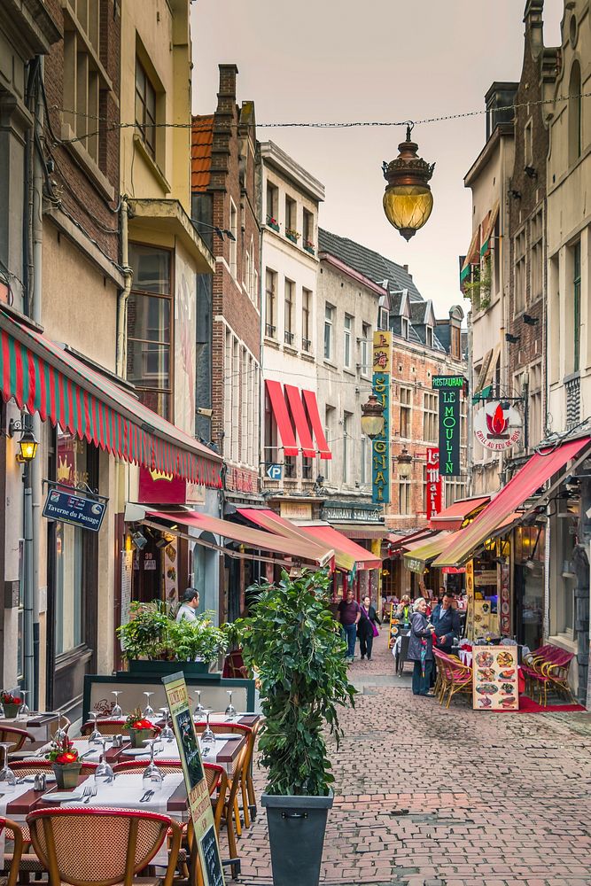 Old town Brussels, Belgium. Free public domain CC0 photo.