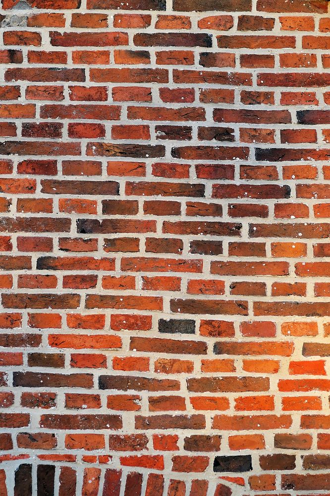 Brick wall texture. Free public domain CC0 photo.