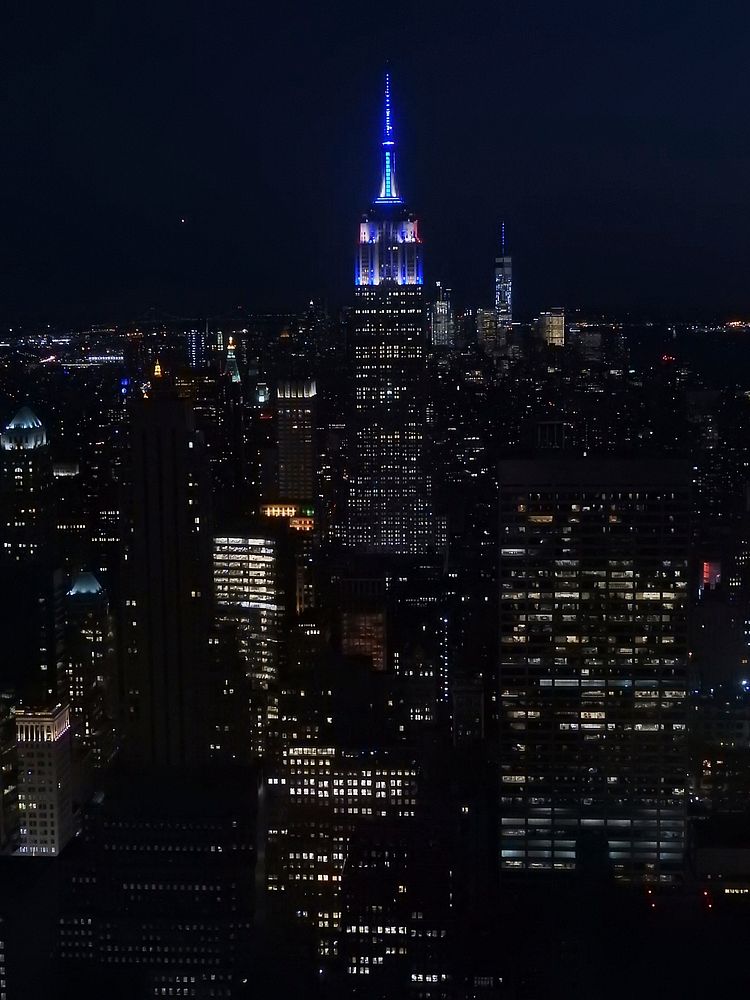 New York city view night. | Free Photo - rawpixel