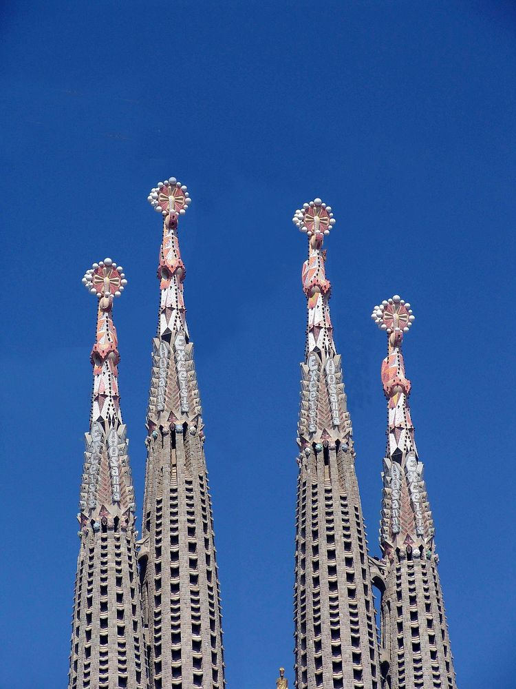Sagrada Familia in Barcelona. Free public domain CC0 image.