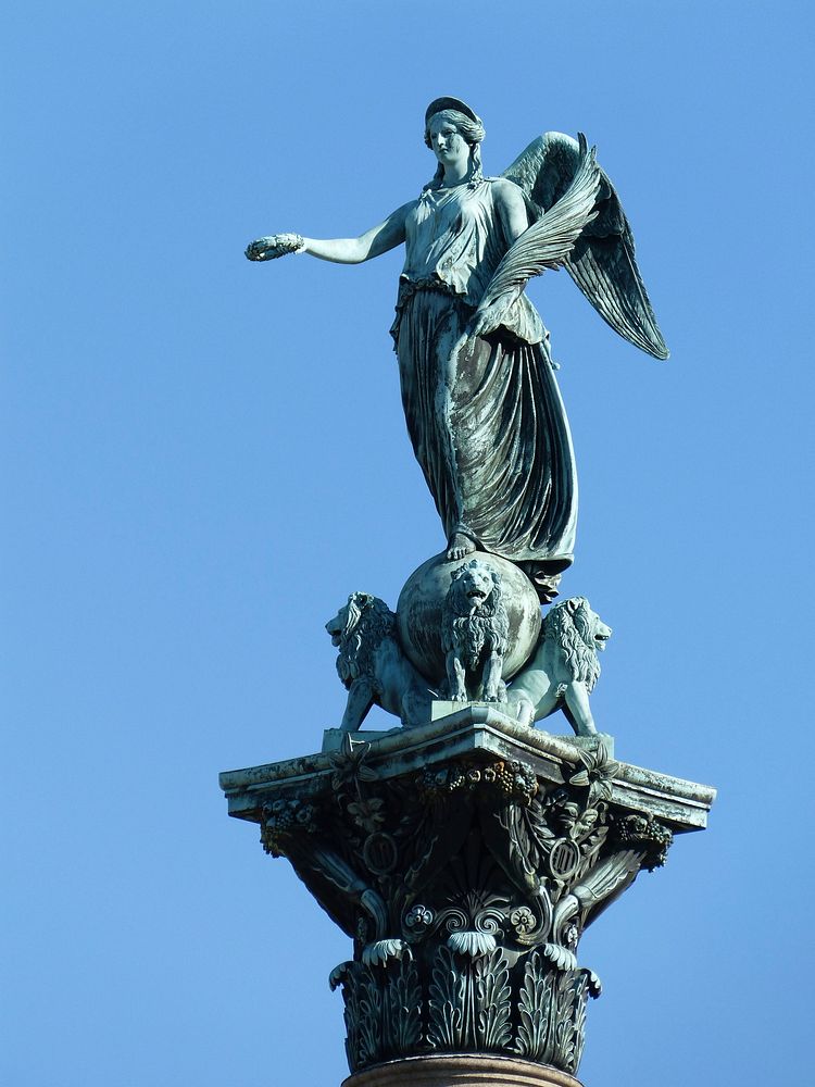 Angel statue. Free public domain CC0 photo.