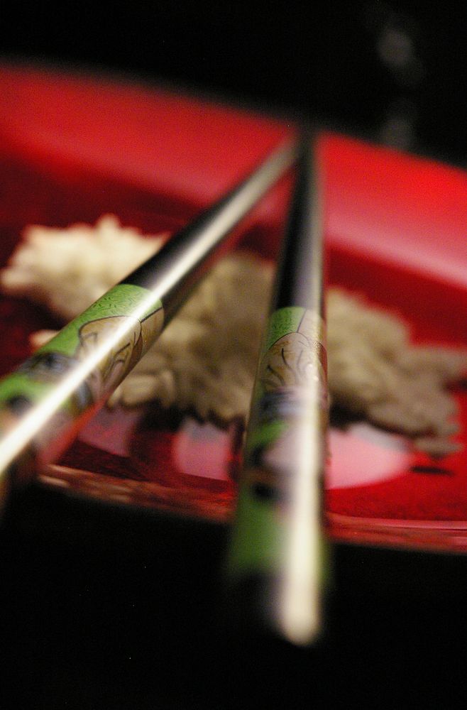 Japanese chopsticks. Free public domain CC0 photo.