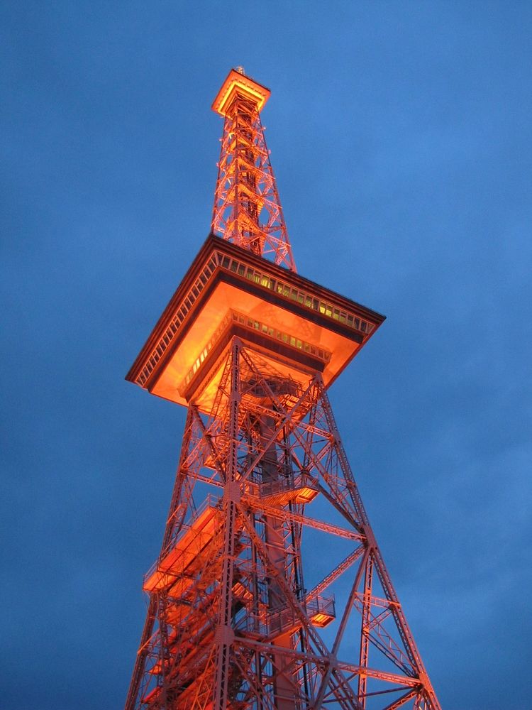 Berlin radio tower. Free public domain CC0 photo.