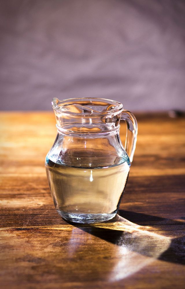 Clear water in a mug. Free public domain CC0 photo