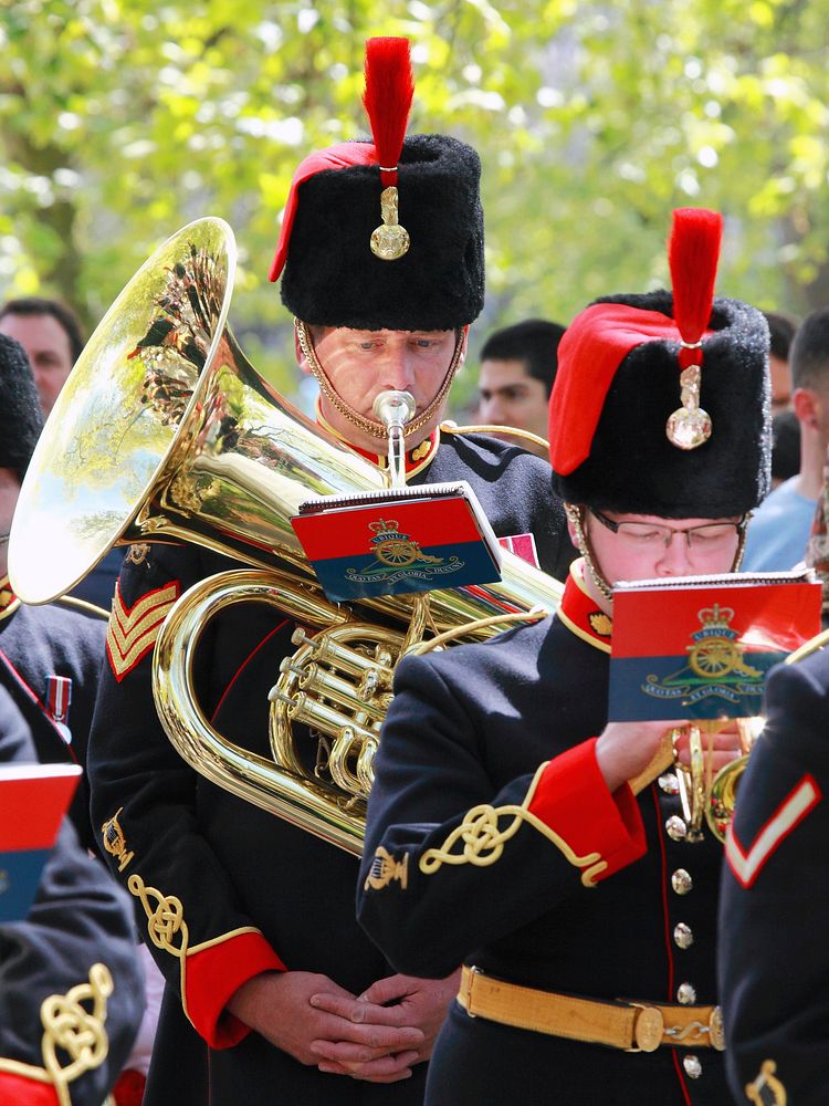 The Royal Artillery Band, UK - unknown date 