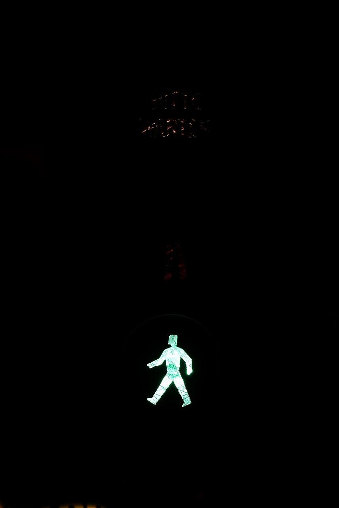 Green man, background photo. Free public domain CC0 image.