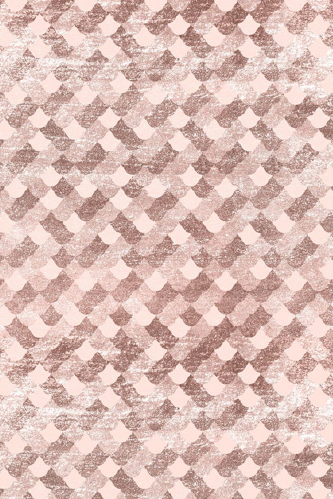 Fish scale pattern pink background, animal print design