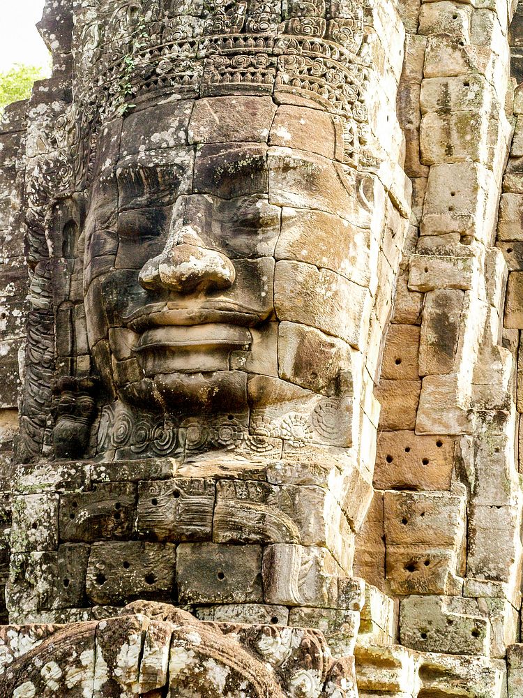 Free Bayon Temple image, public domain history CC0 photo.