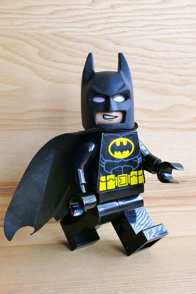 Batman Lego, superhero character figurine. Location unknown - 02/10/2017