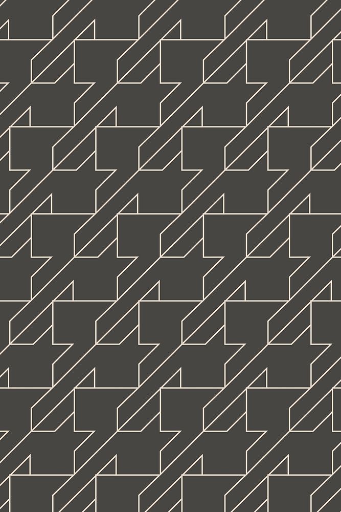 Houndstooth pattern background, abstract beige line