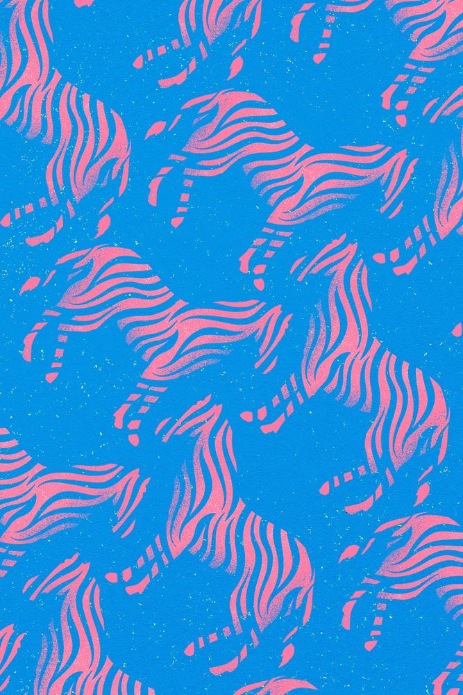 Zebra pattern background, pink kidcore animal design