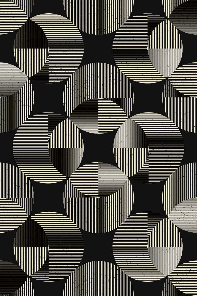 Hypnotic pattern background, geometric optical illusion design 