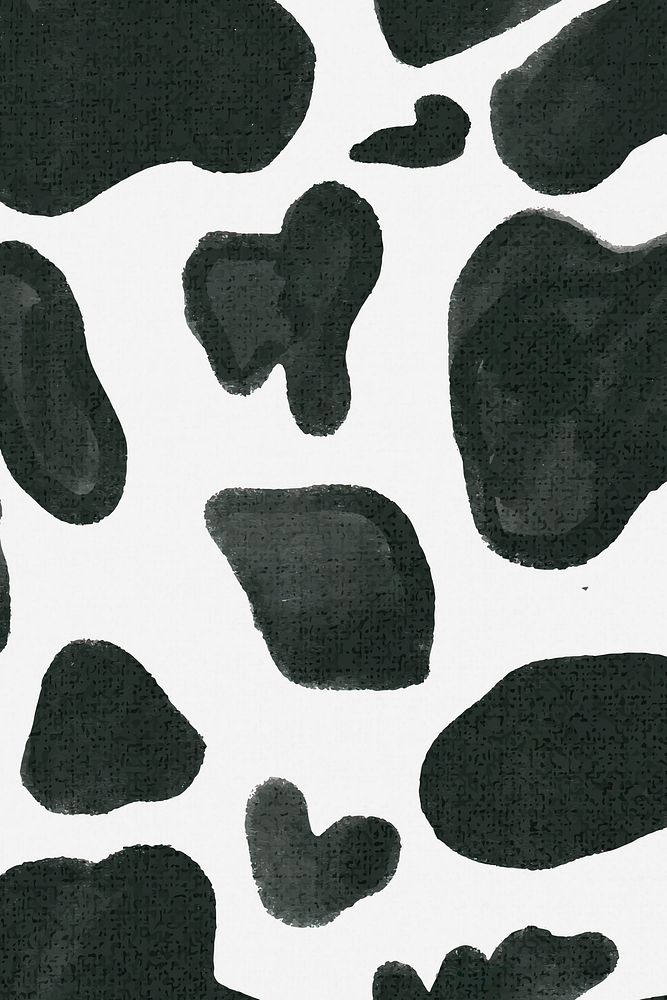 Cow pattern background seamless, social media post