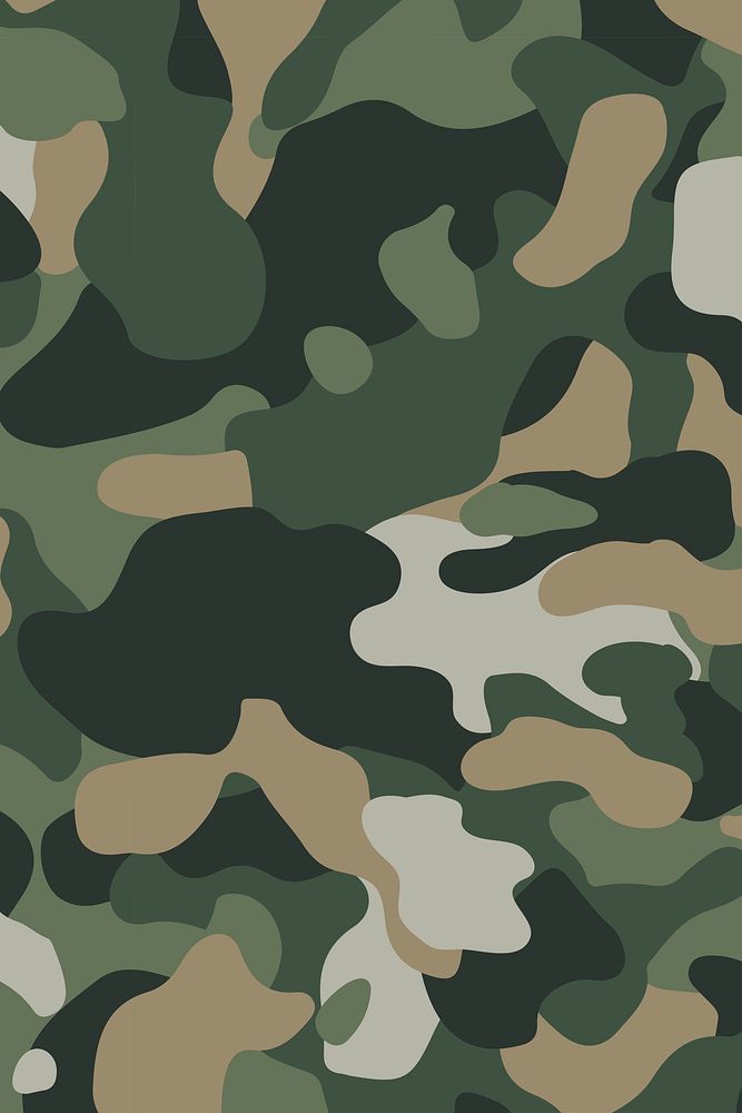 Military camouflage patterns aesthetic background design