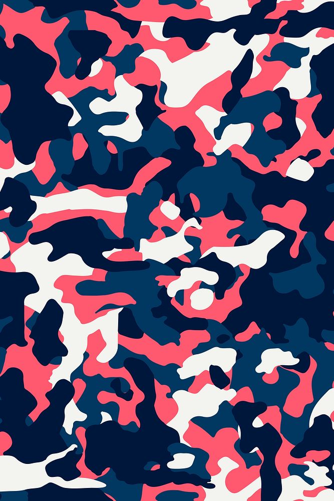 Abstract colorful camouflage seamless pattern background