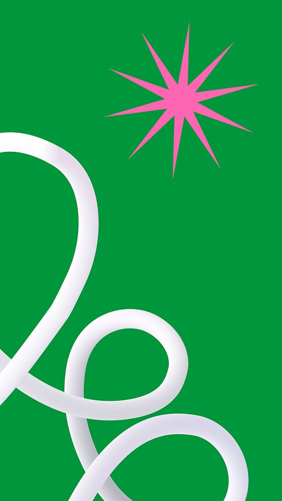 Bright green iPhone wallpaper, 3D Free Photo rawpixel