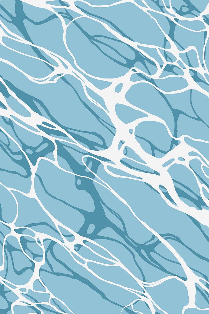 Blue water texture background design