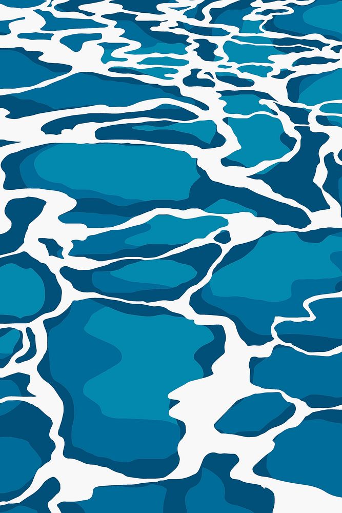 Water surface background pattern design