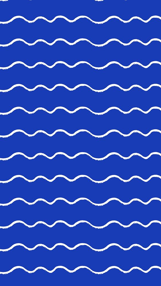 Blue iPhone wallpaper cute pattern design
