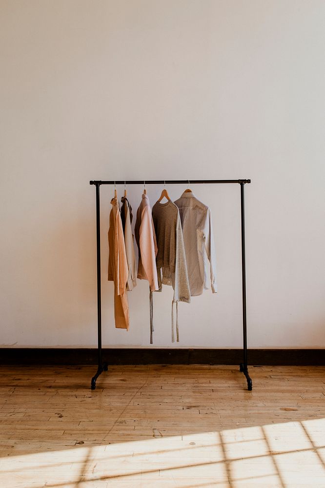 Cloth hanging on the rack