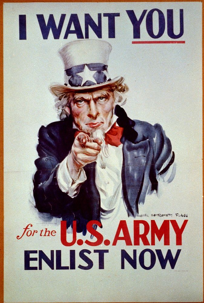 I want you for the U.S. Army