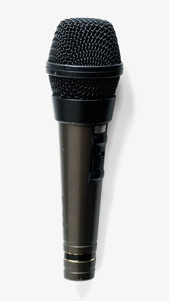 Microphone, object collage element