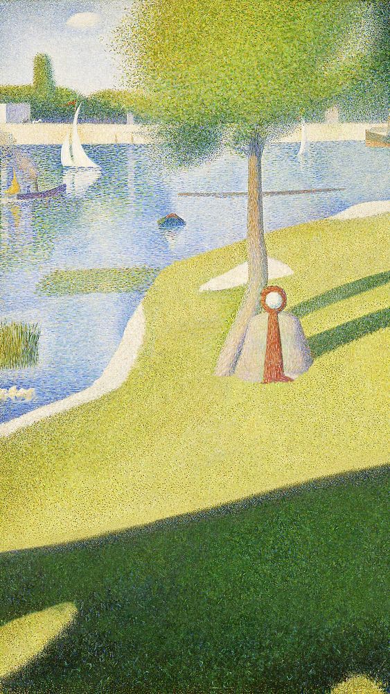 A Sunday on La Grande Jatte (1884) by Georges Seurat. Original from The Art Institute of Chicago. Digitally enhanced by…