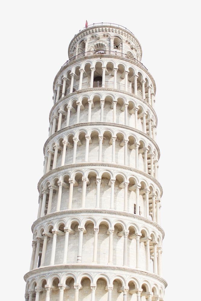 Pisa tower, famous landmark image