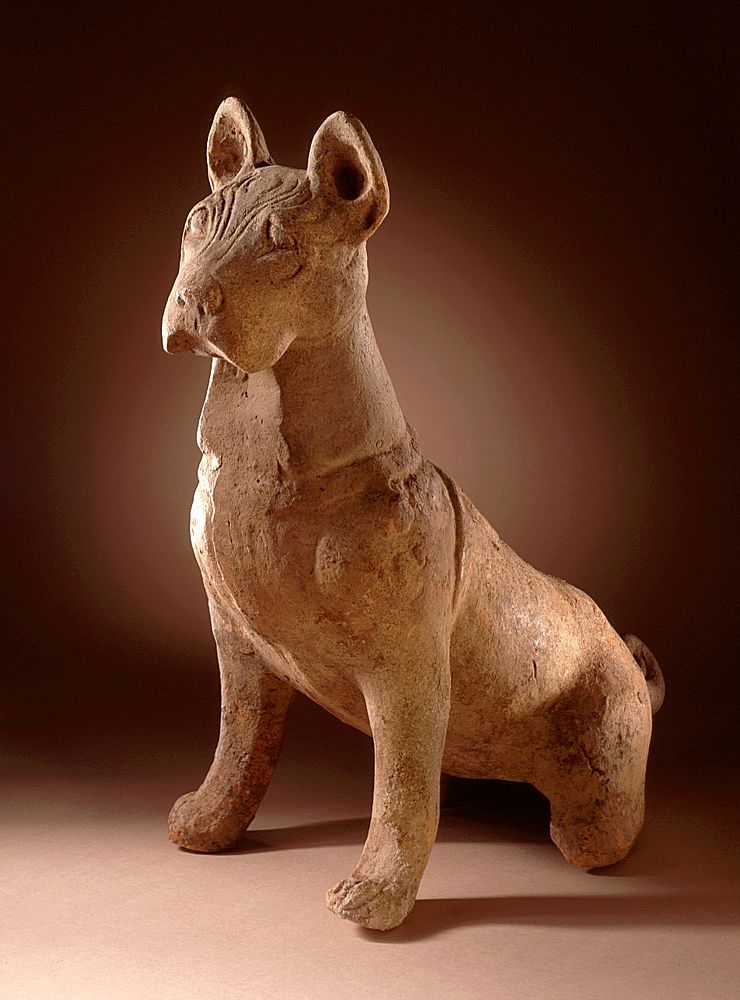 Funerary Sculpture of a Dog