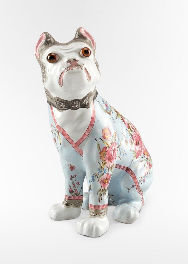 Figure of a dog. Original public domain image from Smithsonian. Digitally enhanced by rawpixel.