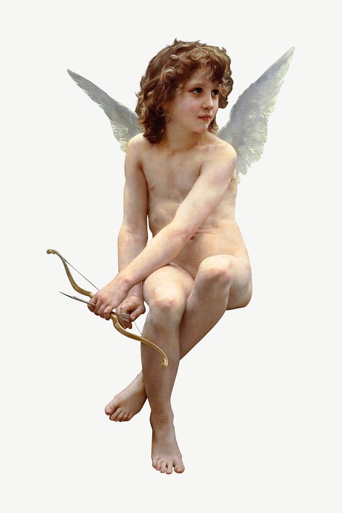 Cupid vintage illustration psd. Remixed by rawpixel. 
