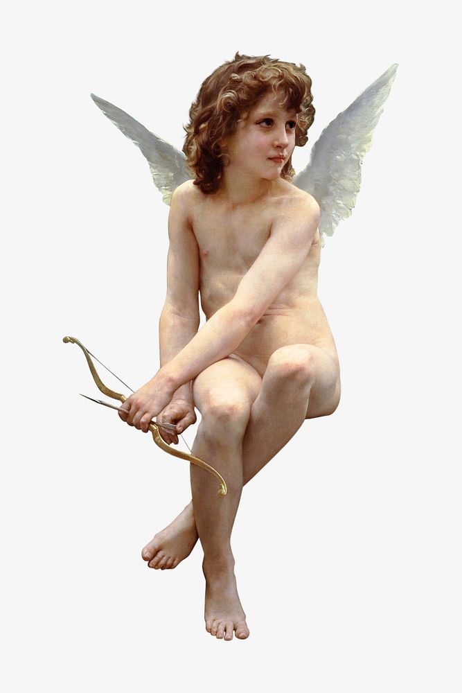 Cupid  vintage illustration. Remixed by rawpixel. 