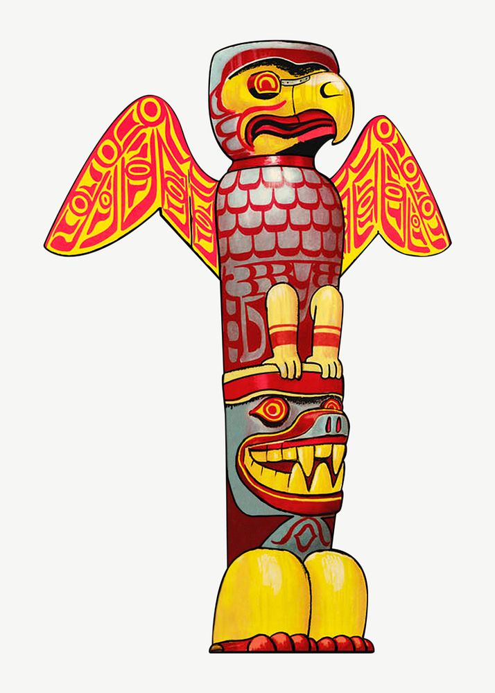 free totem pole clipart