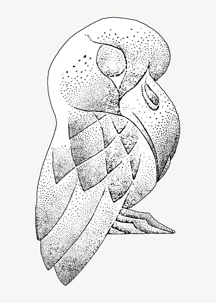 Bird sculpture vintage illustration psd. Remixed by rawpixel. 