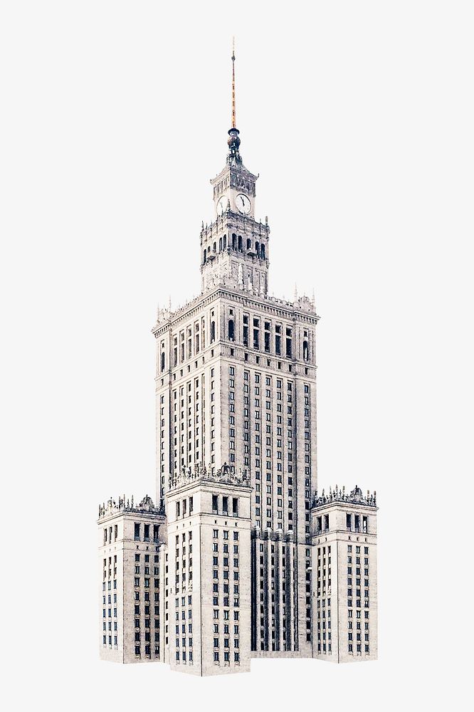 Palace of Culture and Science in Poland