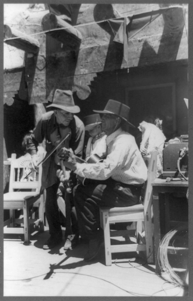 Birney, Montana. June 1939. Cowhand at a dance by Russell Lee