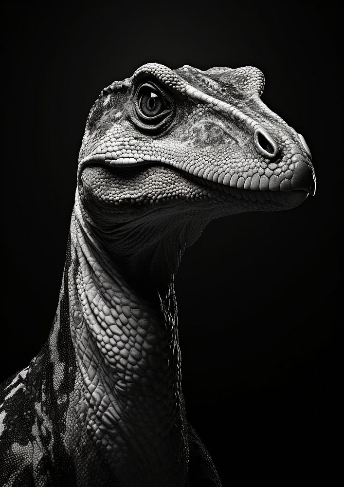 A dinosaur reptile animal lizard. AI generated Image by rawpixel.