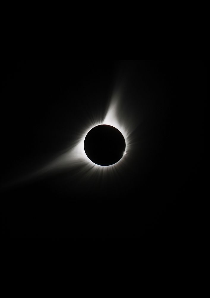 A solar eclipse astronomy nature night. AI generated Image by rawpixel.